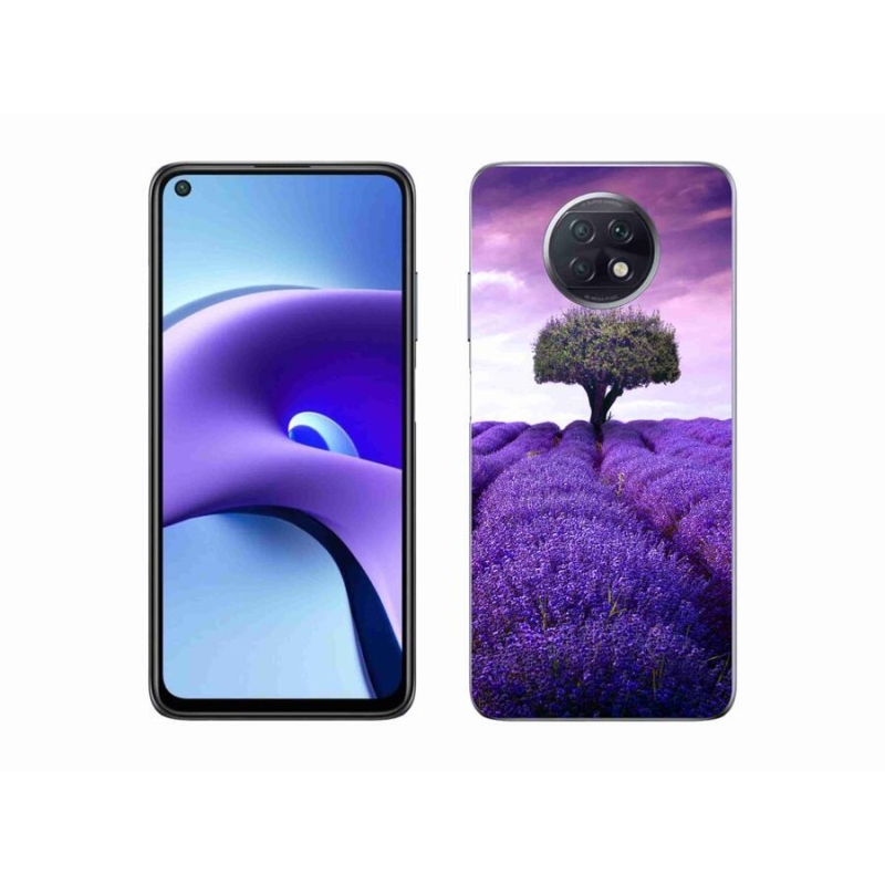 Gélový kryt mmCase na mobil Xiaomi Redmi Note 9T 5G - levanduľová lúka