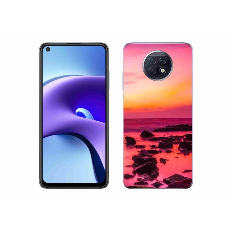 Gélový kryt mmCase na mobil Xiaomi Redmi Note 9T 5G - more a žiara