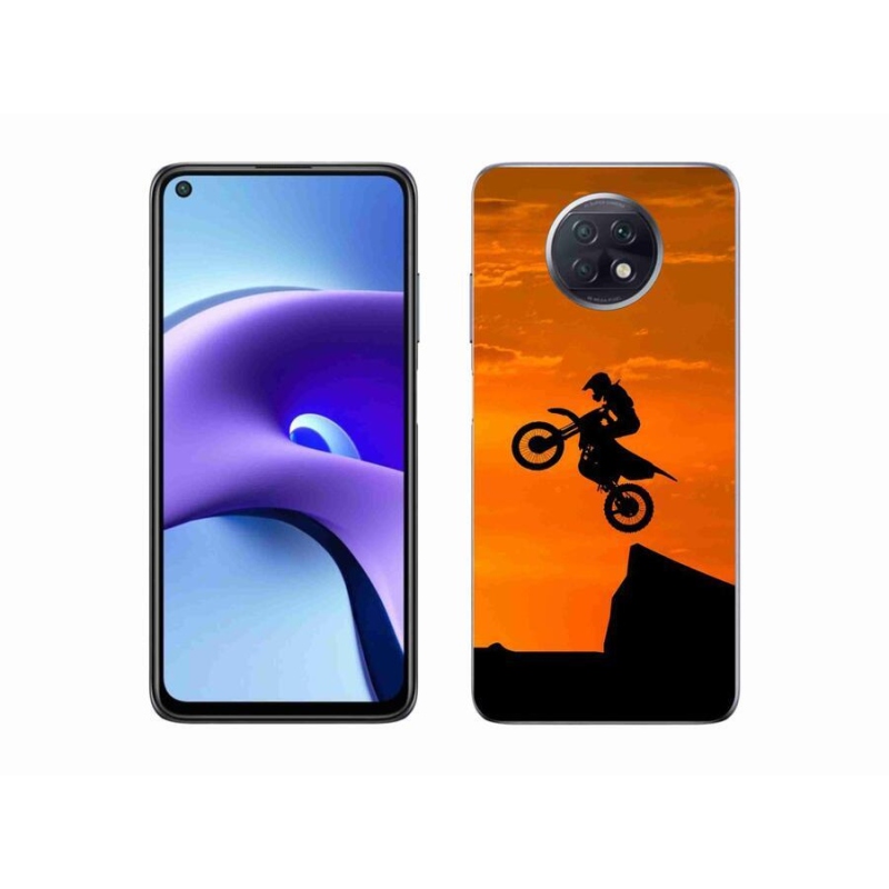 Gélový kryt mmCase na mobil Xiaomi Redmi Note 9T 5G - motocross