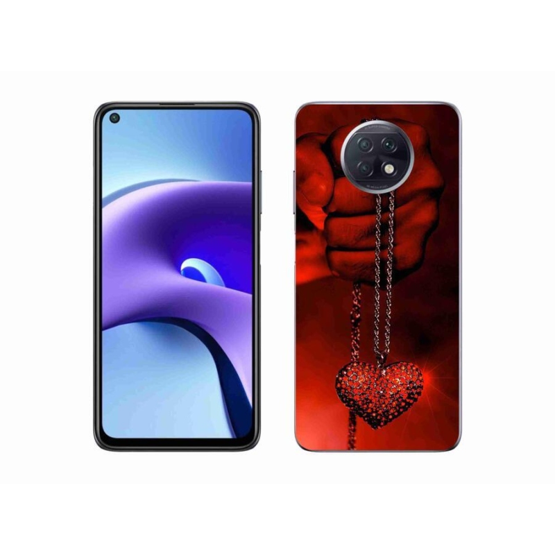 Gélový kryt mmCase na mobil Xiaomi Redmi Note 9T 5G - náhrdelník