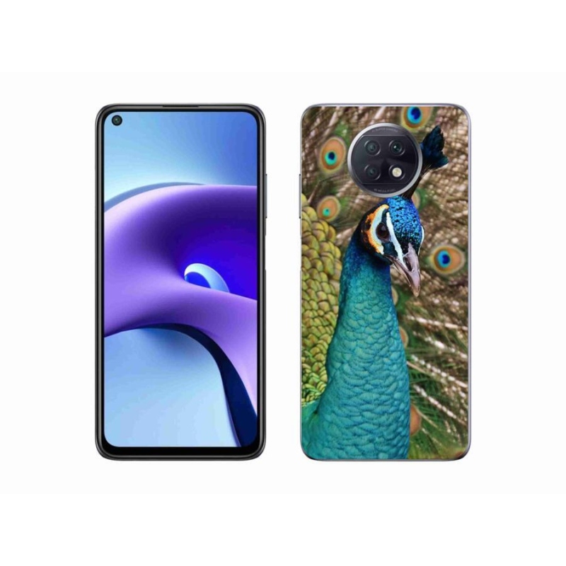 Gélový kryt mmCase na mobil Xiaomi Redmi Note 9T 5G - páv