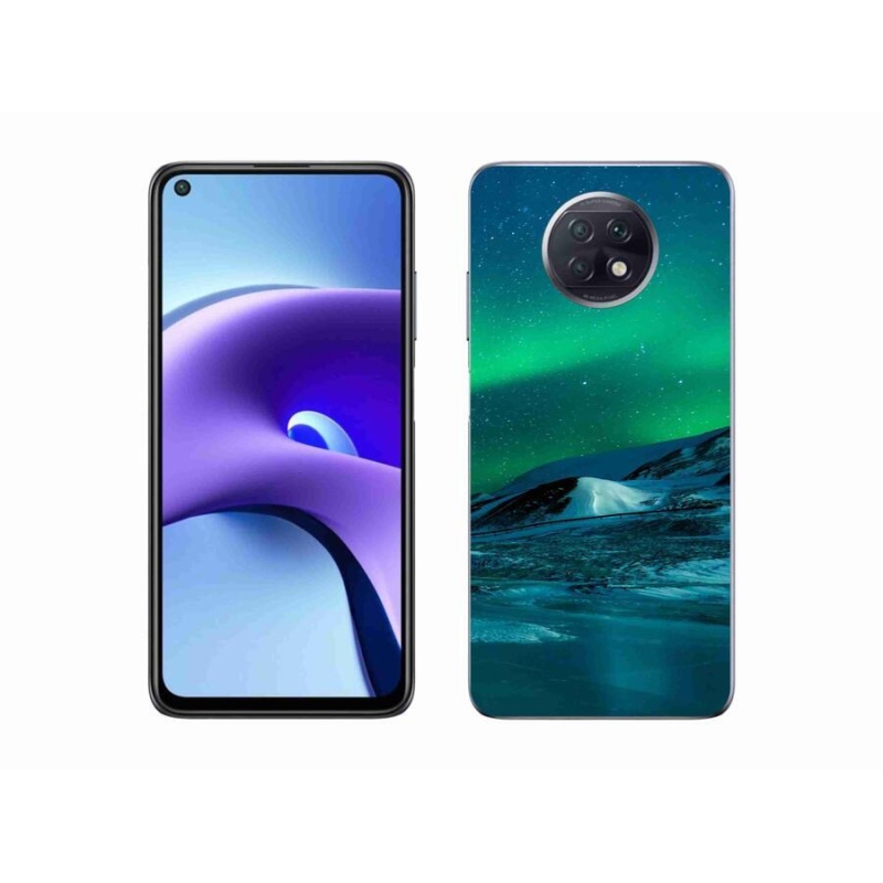 Gélový kryt mmCase na mobil Xiaomi Redmi Note 9T 5G - polárna žiara