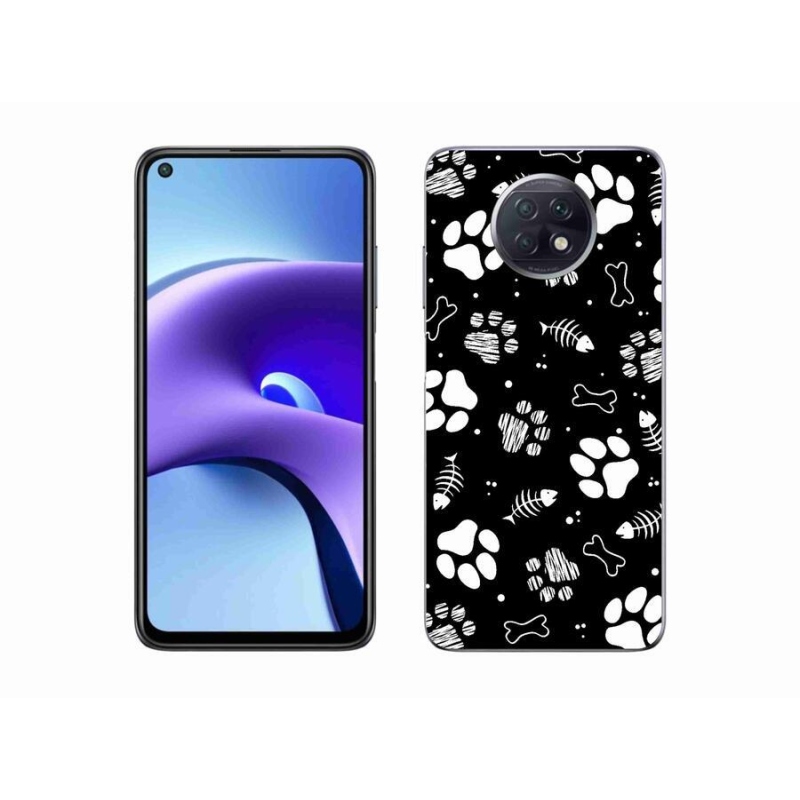 Gélový kryt mmCase na mobil Xiaomi Redmi Note 9T 5G - psie labky