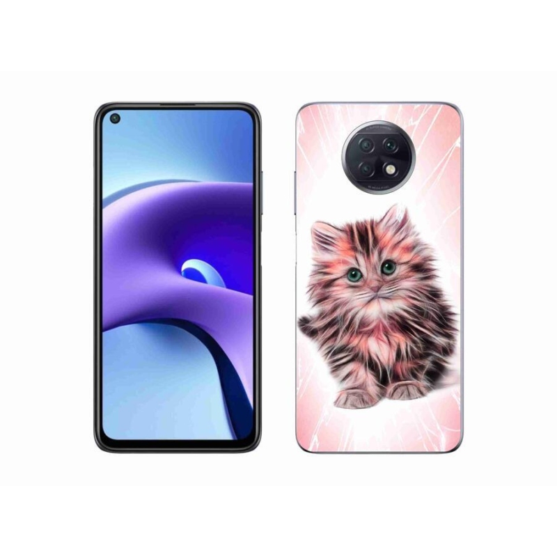 Gélový kryt mmCase na mobil Xiaomi Redmi Note 9T 5G - roztomilé mačiatko