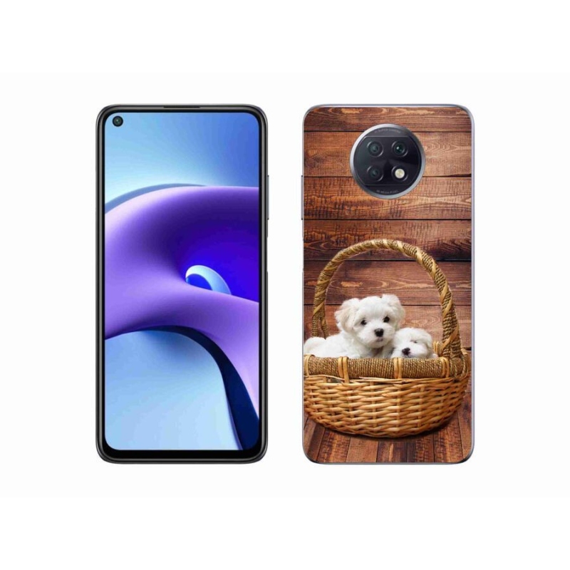 Gélový kryt mmCase na mobil Xiaomi Redmi Note 9T 5G - šteniatka