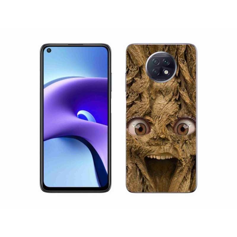 Gélový kryt mmCase na mobil Xiaomi Redmi Note 9T 5G - veselý strom s očami