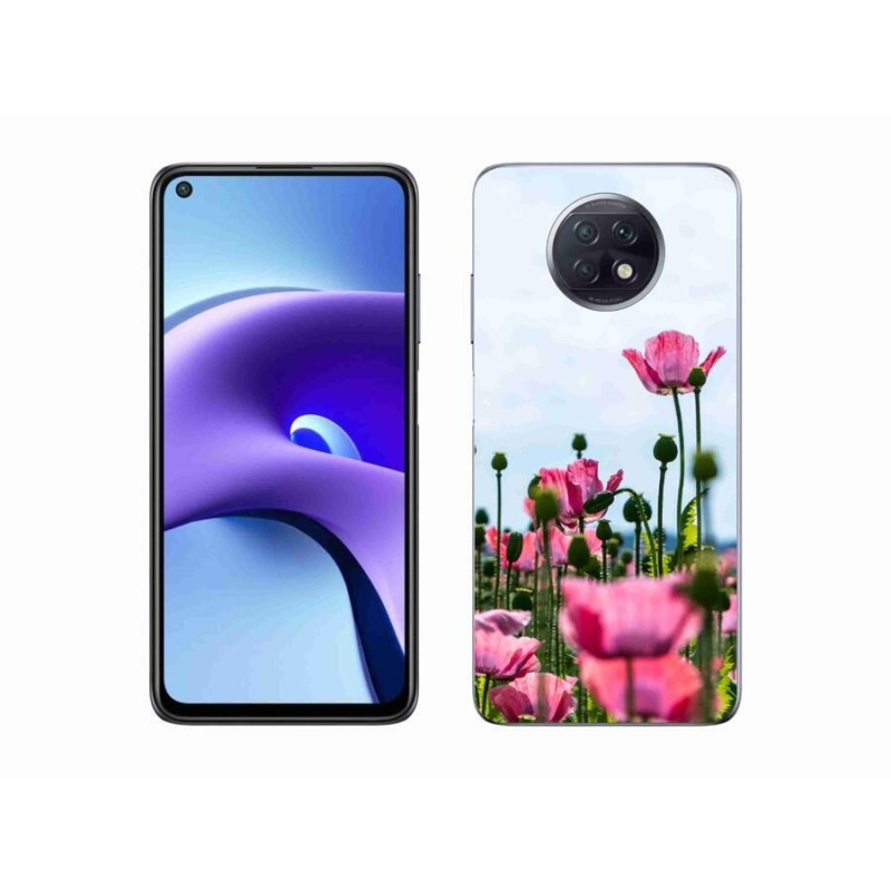 Gélový kryt mmCase na mobil Xiaomi Redmi Note 9T 5G - vlčí mak