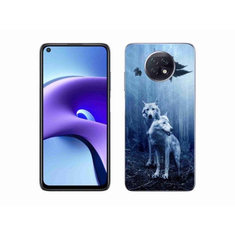 Gélový kryt mmCase na mobil Xiaomi Redmi Note 9T 5G - vlci v lese