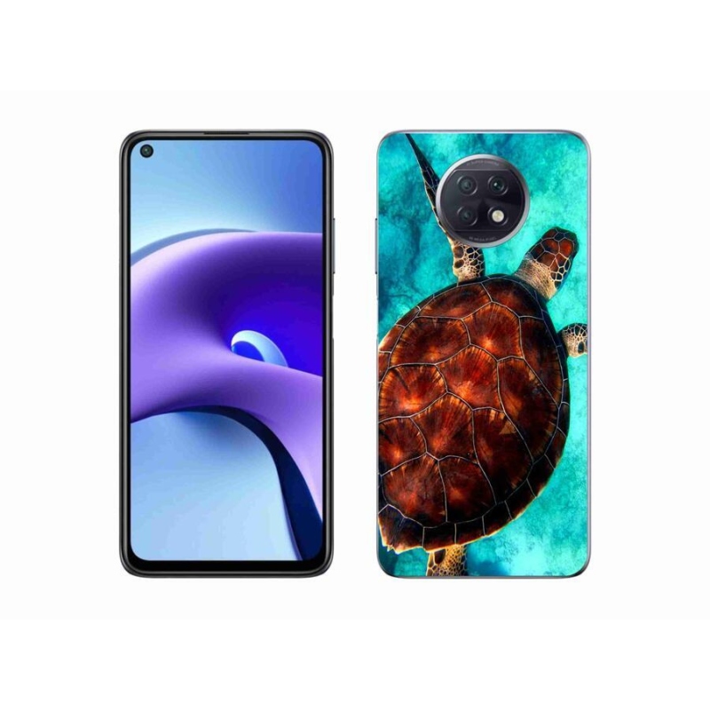 Gélový kryt mmCase na mobil Xiaomi Redmi Note 9T 5G - korytnačka