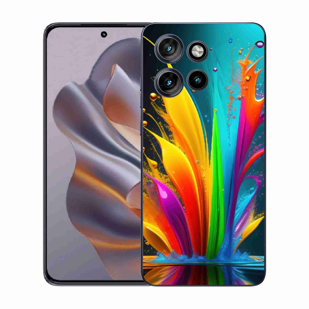 Gélový kryt mmCase na Motorola Edge 50 Neo - abstraktný motív 1