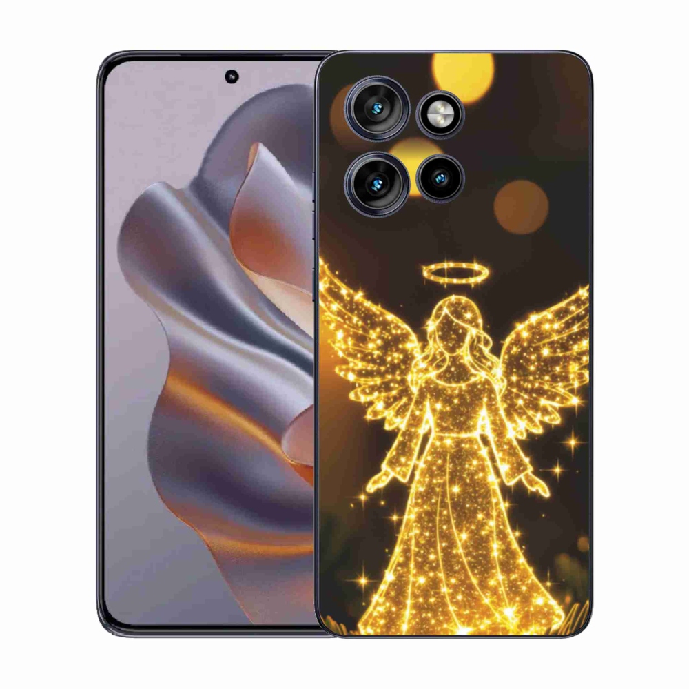 Gélový kryt mmCase na Motorola Edge 50 Neo - anjel