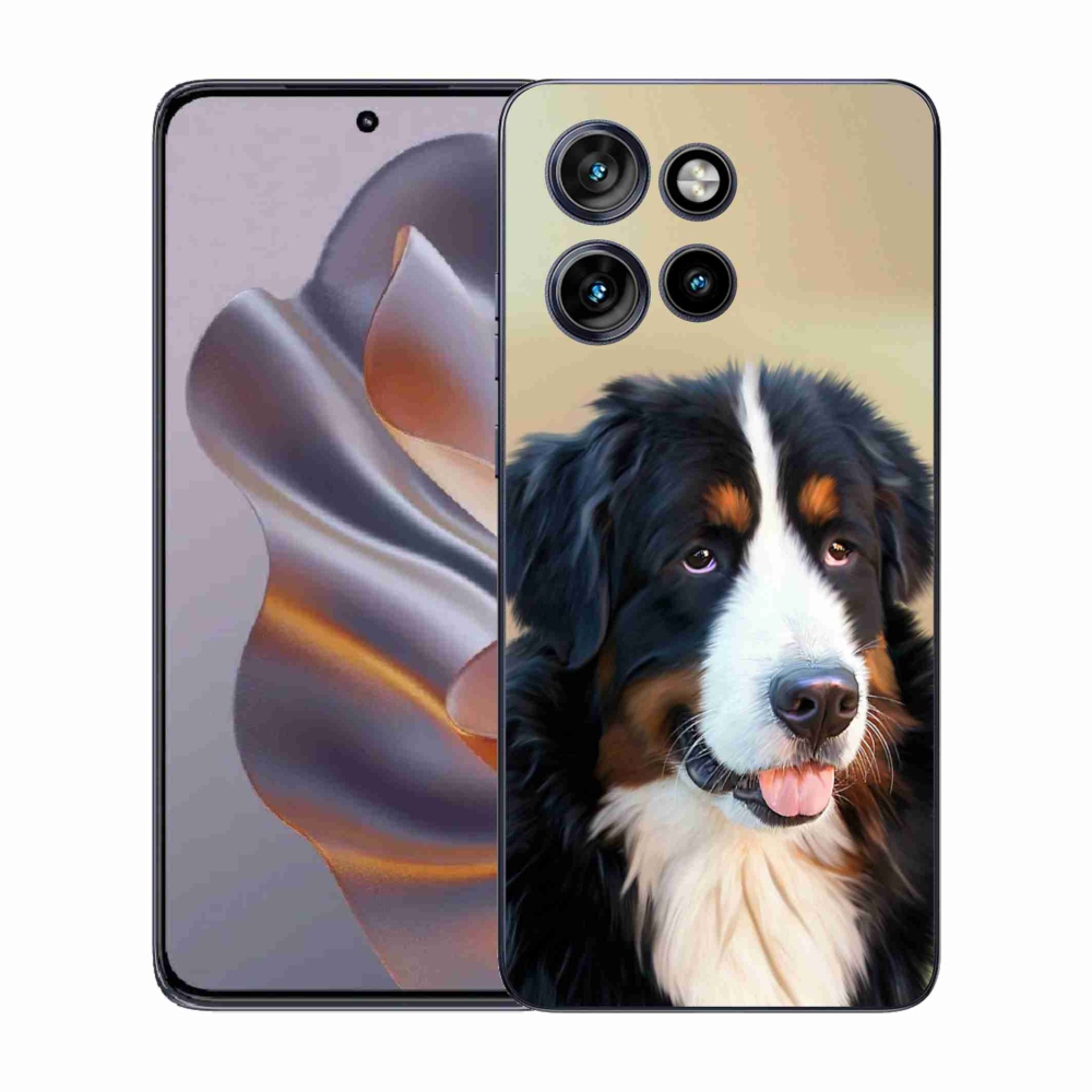 Gélový kryt mmCase na Motorola Edge 50 Neo - bernský salašnícky pes