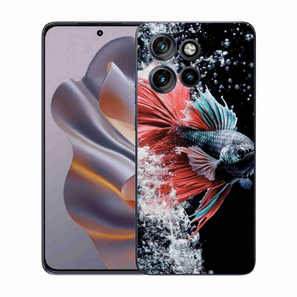 Gélový kryt mmCase na Motorola Edge 50 Neo - bojovníčka pestrá