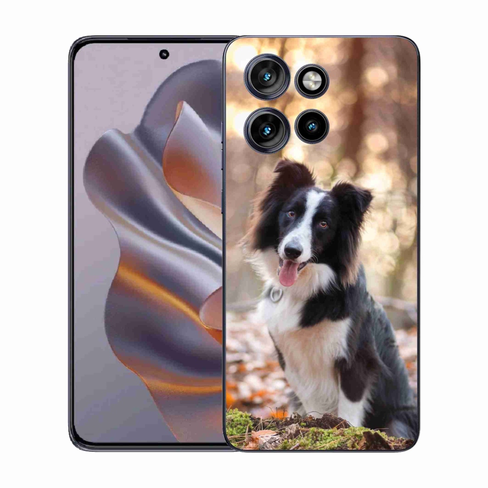 Gélový kryt mmCase na Motorola Edge 50 Neo - border kólia 1