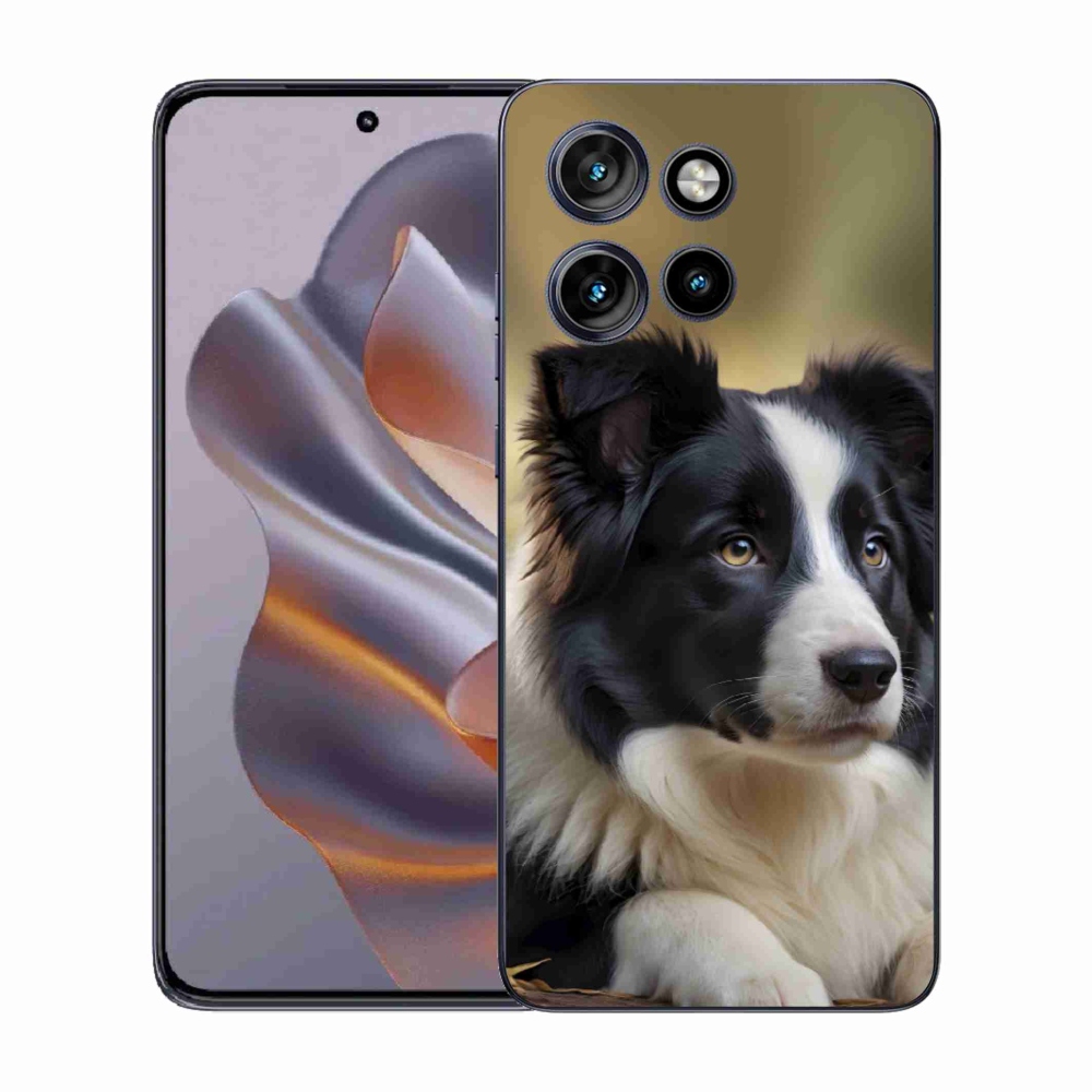 Gélový kryt mmCase na Motorola Edge 50 Neo - border kólia 2