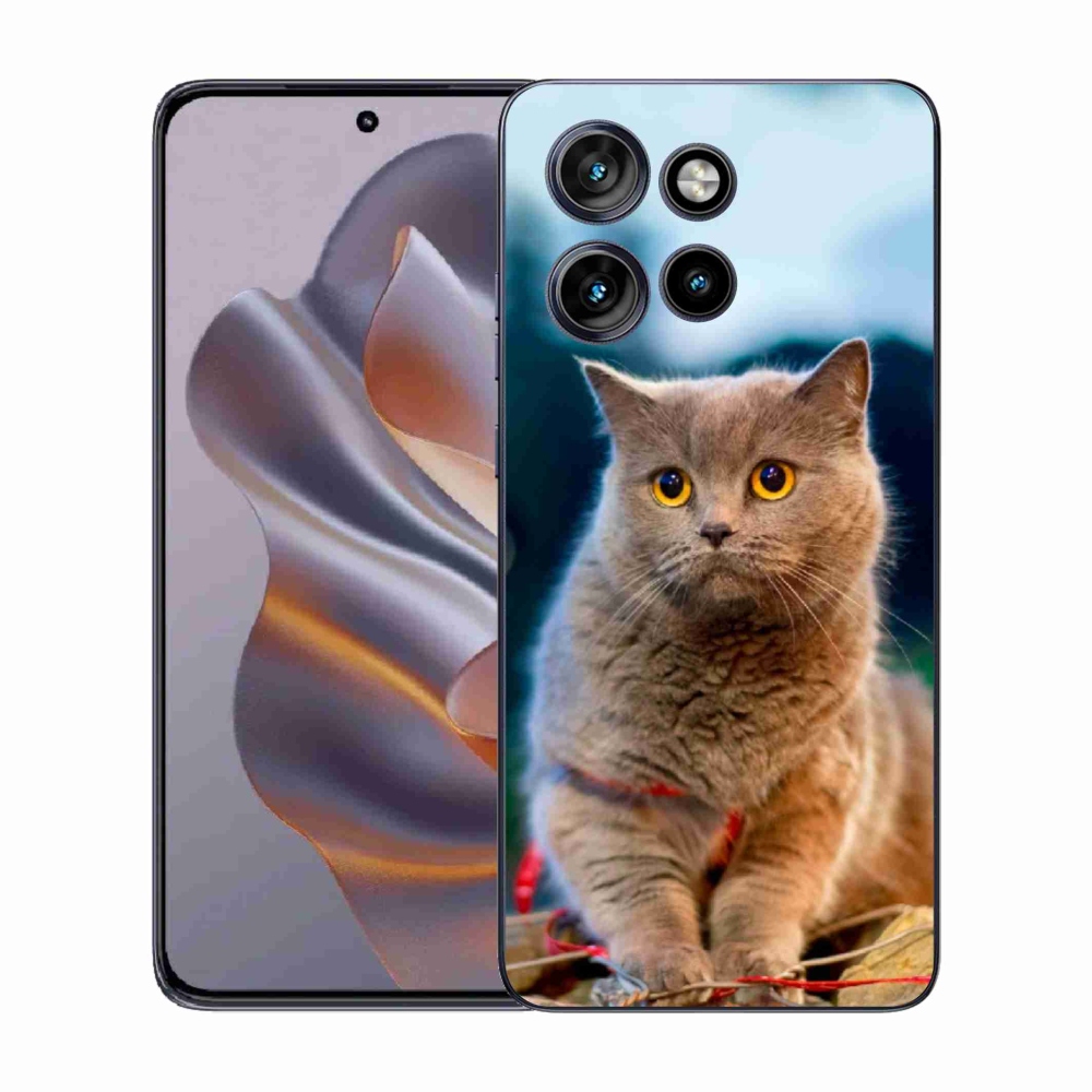 Gélový kryt mmCase na Motorola Edge 50 Neo - britská modrá 2