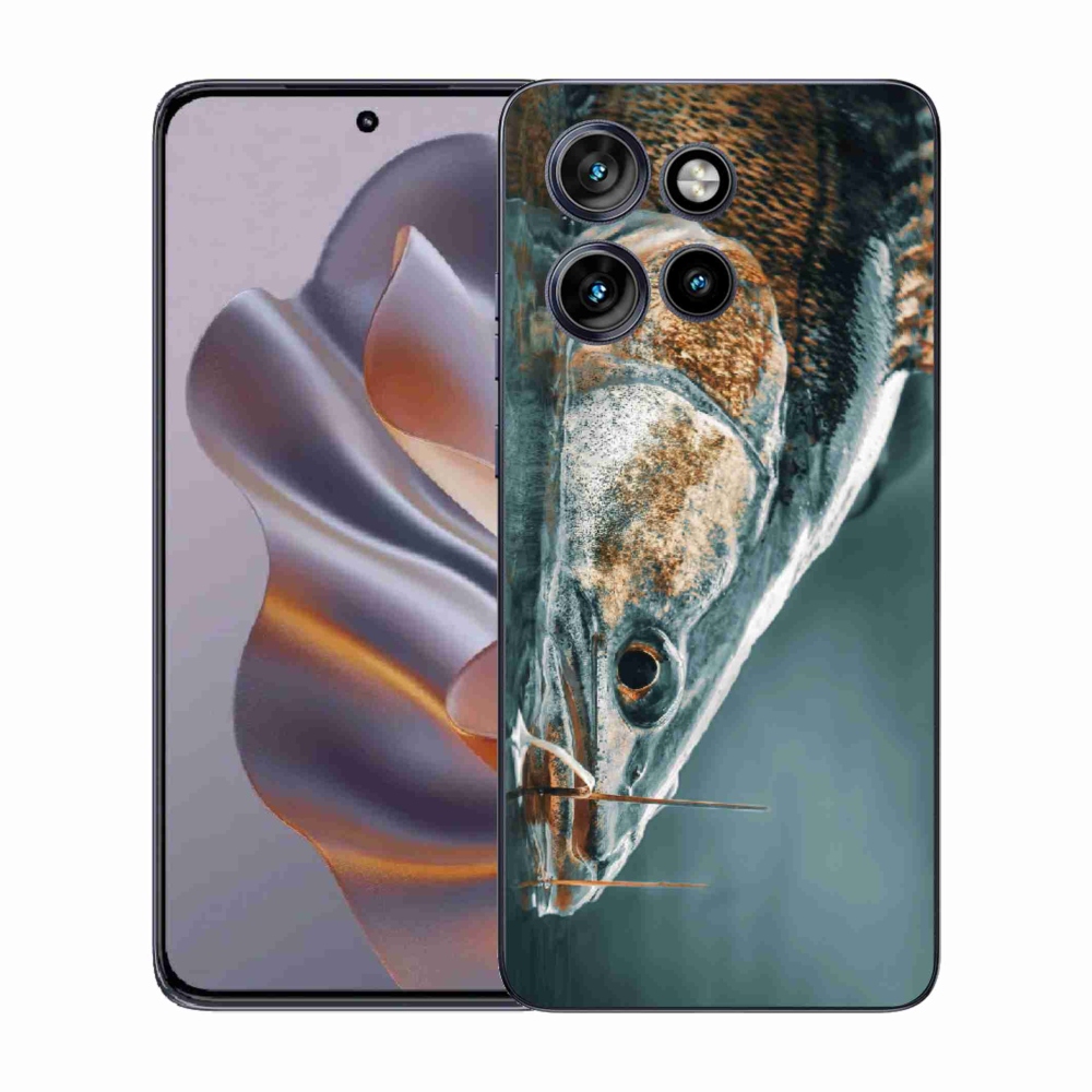 Gélový kryt mmCase na Motorola Edge 50 Neo - zubáč