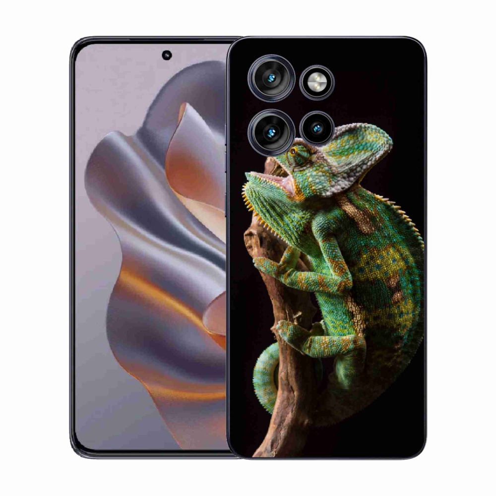 Gélový kryt mmCase na Motorola Edge 50 Neo - chameleón