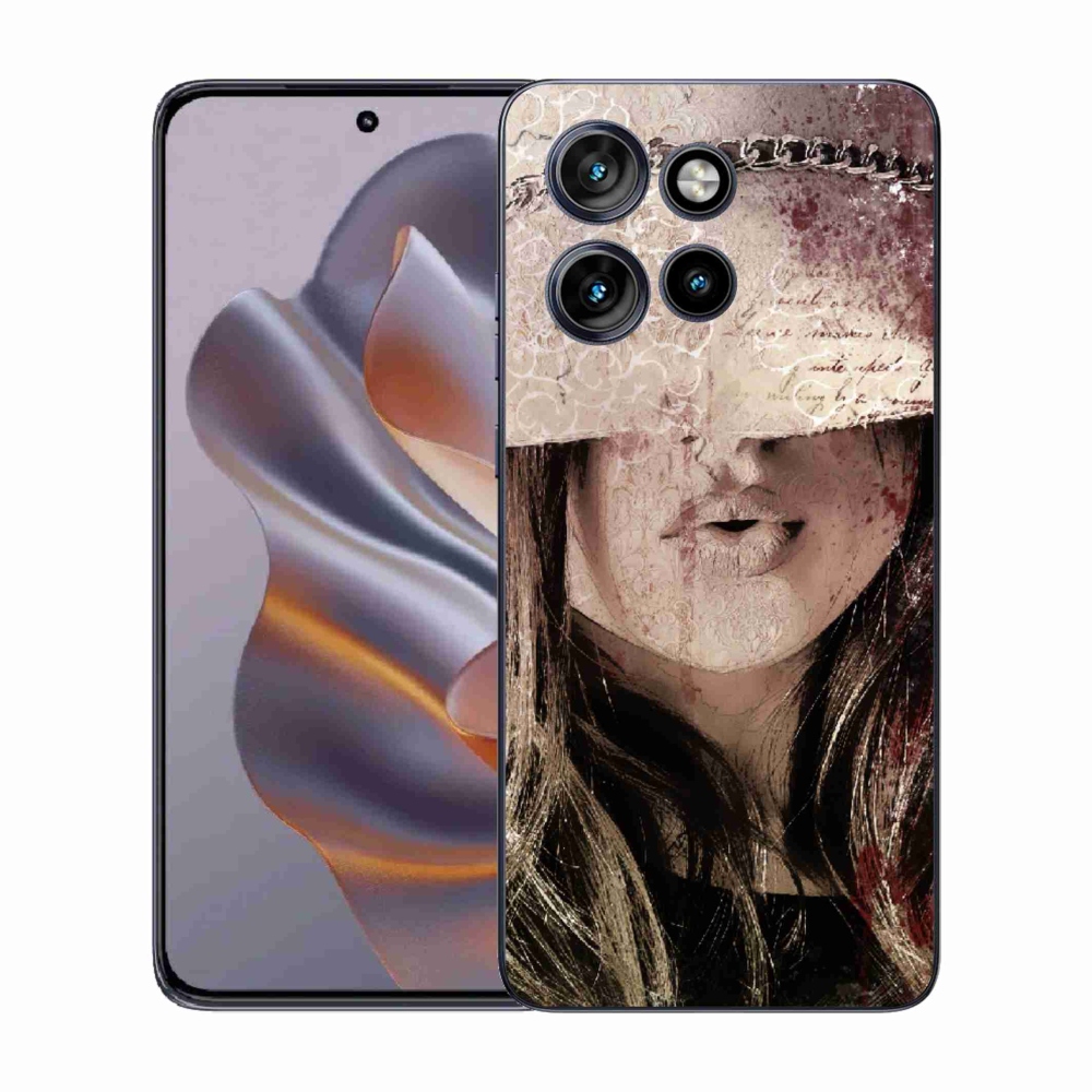 Gélový kryt mmCase na Motorola Edge 50 Neo - dievča