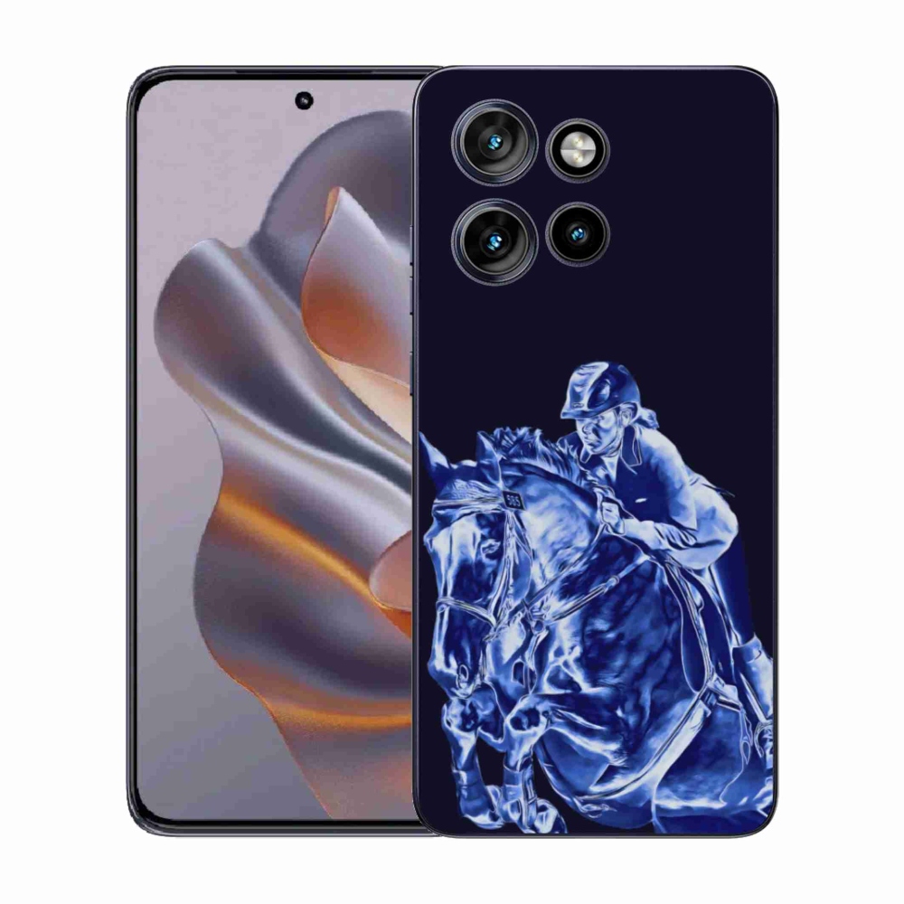 Gélový kryt mmCase na Motorola Edge 50 Neo - dostihový kôň