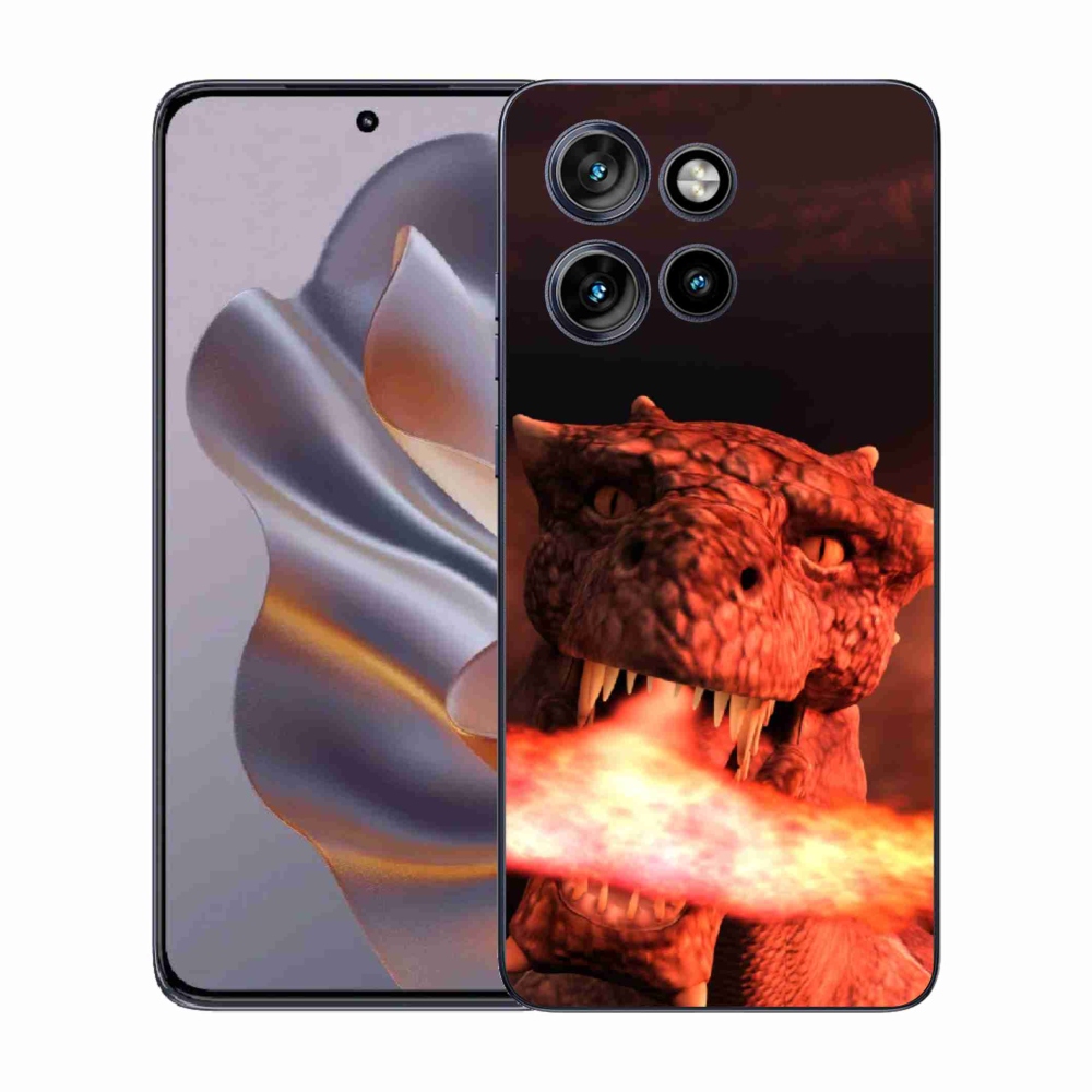 Gélový kryt mmCase na Motorola Edge 50 Neo - drak