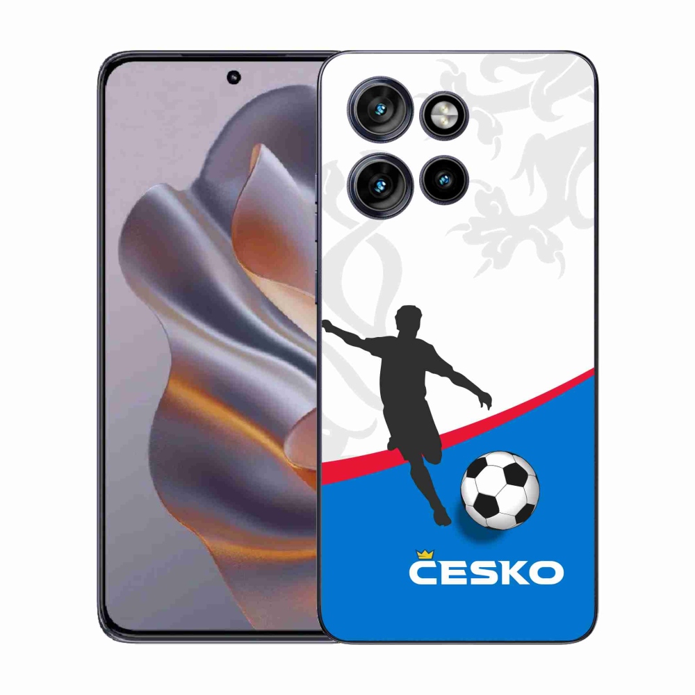Gélový kryt mmCase na Motorola Edge 50 Neo - futbal Česko 1