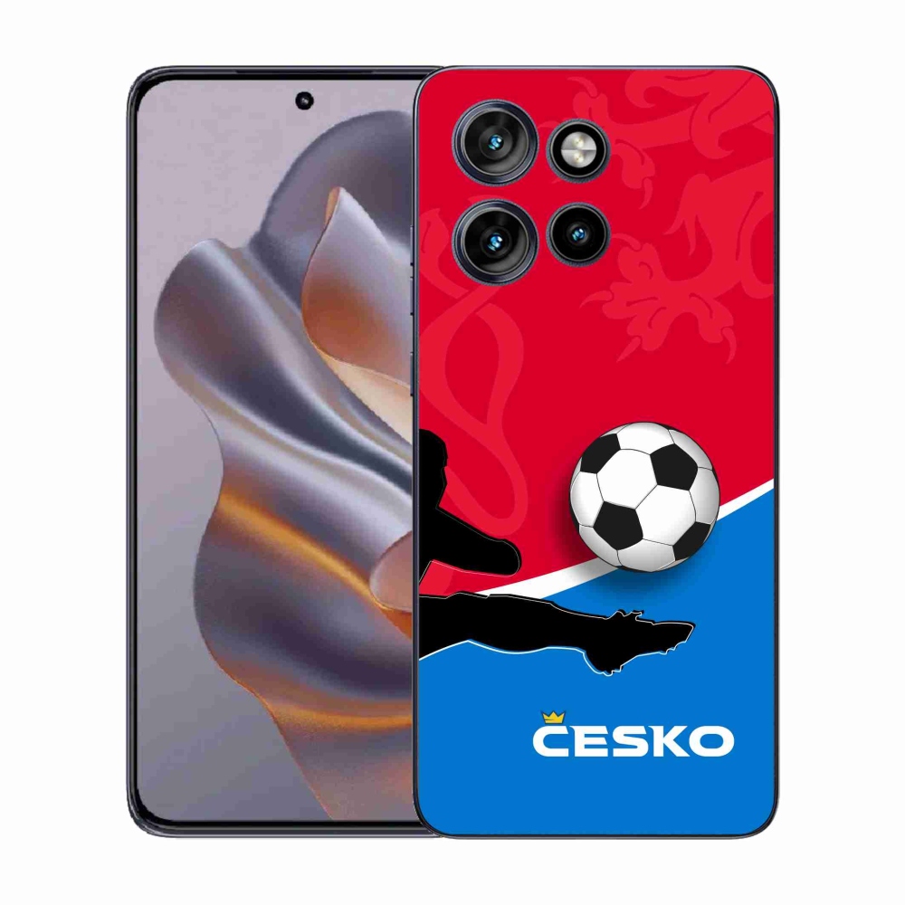Gélový kryt mmCase na Motorola Edge 50 Neo - futbal Česko 2