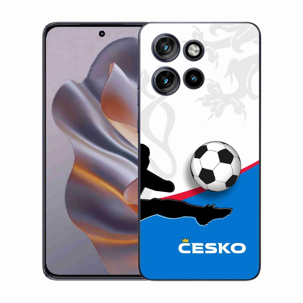Gélový kryt mmCase na Motorola Edge 50 Neo - futbal Česko 3
