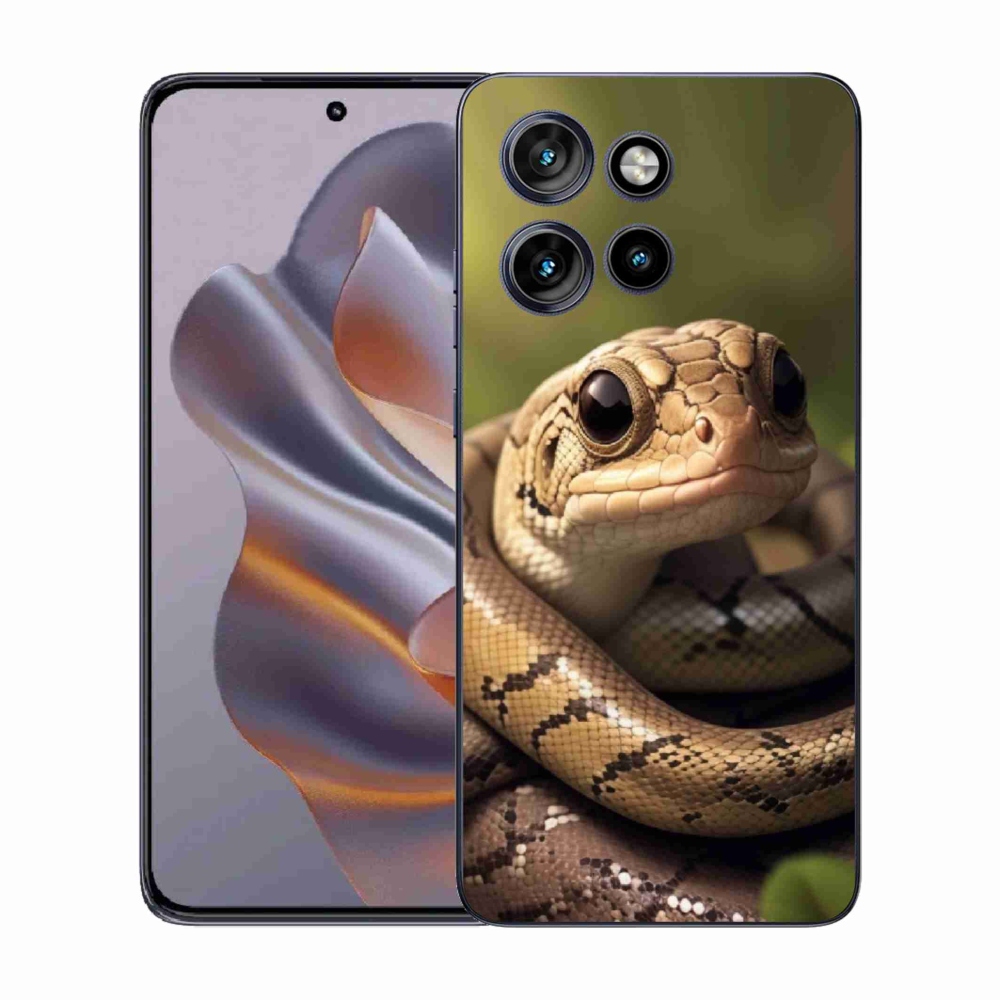 Gélový kryt mmCase na Motorola Edge 50 Neo - had 1