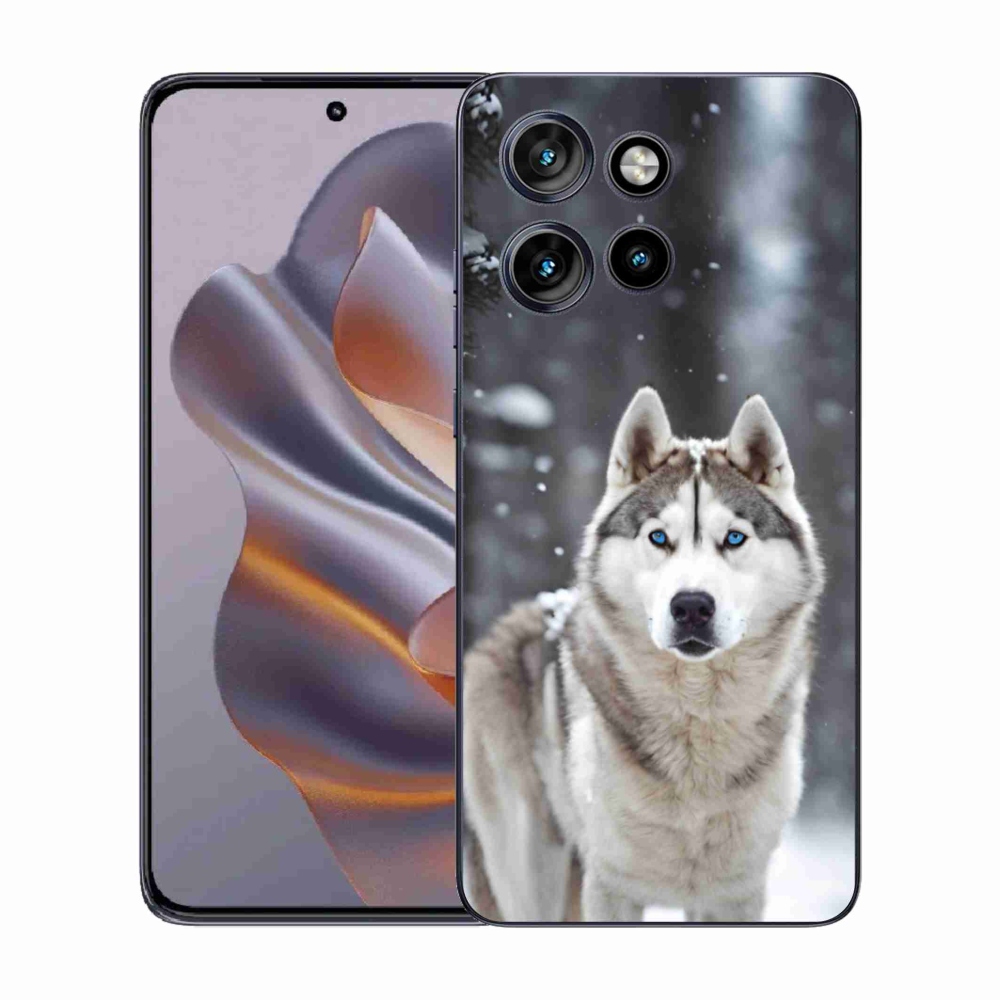Gélový kryt mmCase na Motorola Edge 50 Neo - husky 2