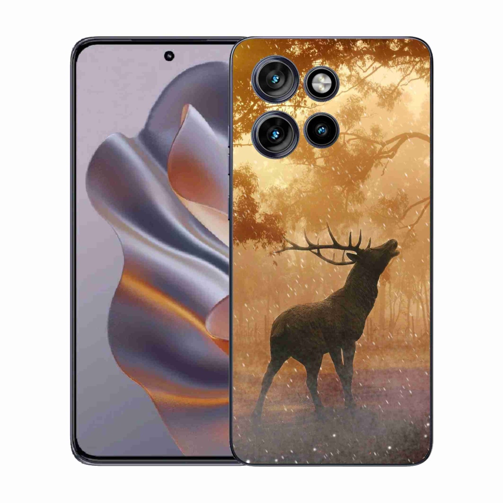 Gélový kryt mmCase na Motorola Edge 50 Neo - jeleň v ruji