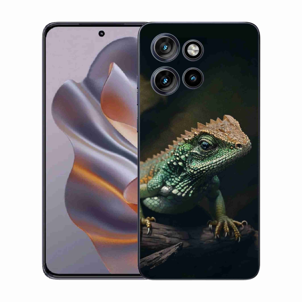 Gélový kryt mmCase na Motorola Edge 50 Neo - jašter