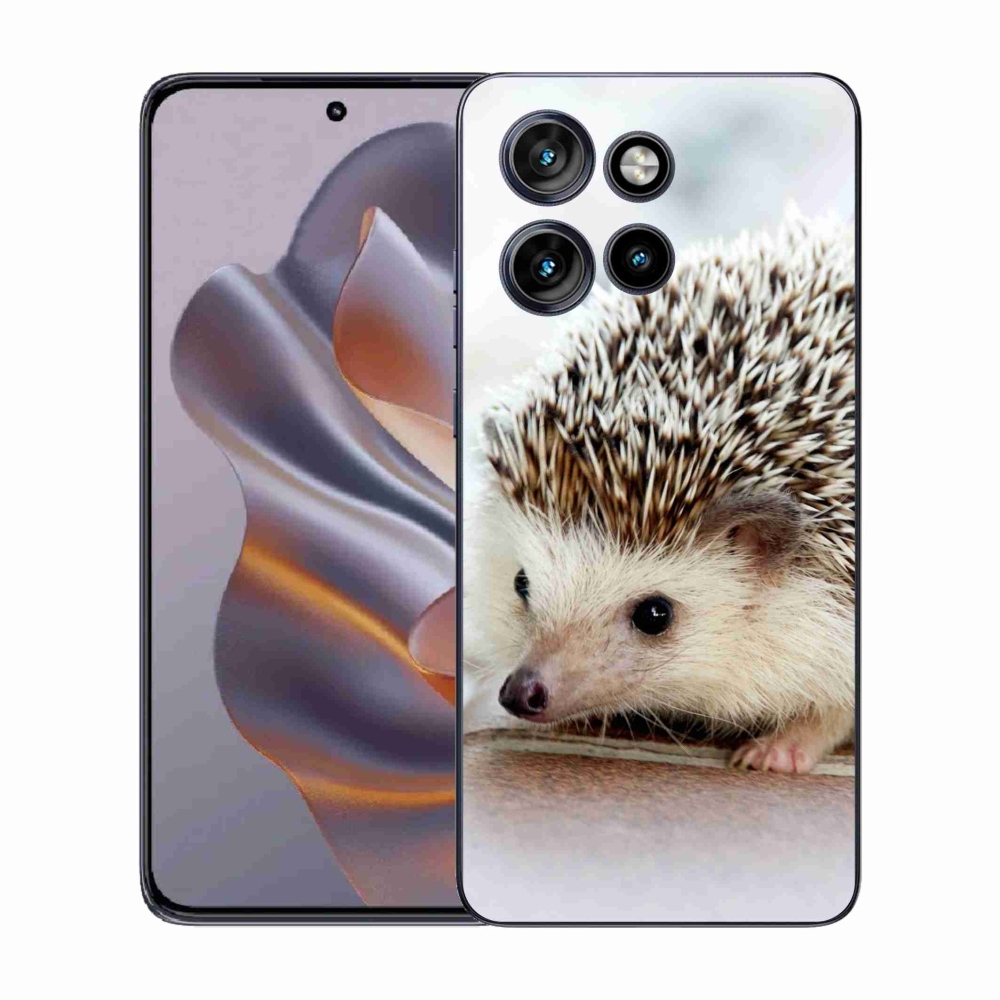 Gélový kryt mmCase na Motorola Edge 50 Neo - ježko