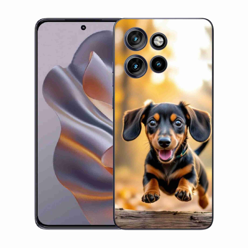 Gélový kryt mmCase na Motorola Edge 50 Neo - jazvečík 2