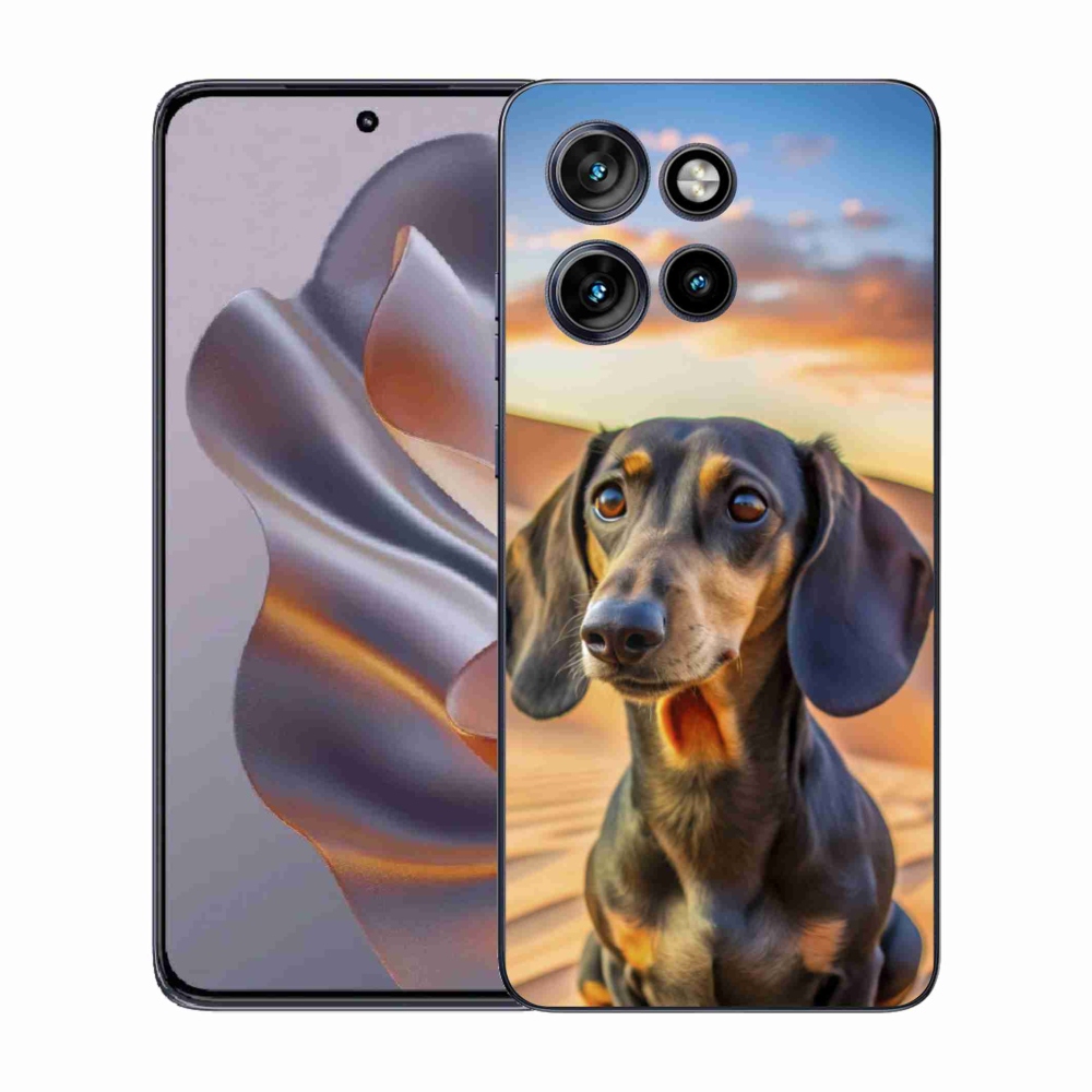 Gélový kryt mmCase na Motorola Edge 50 Neo - jazvečík 3