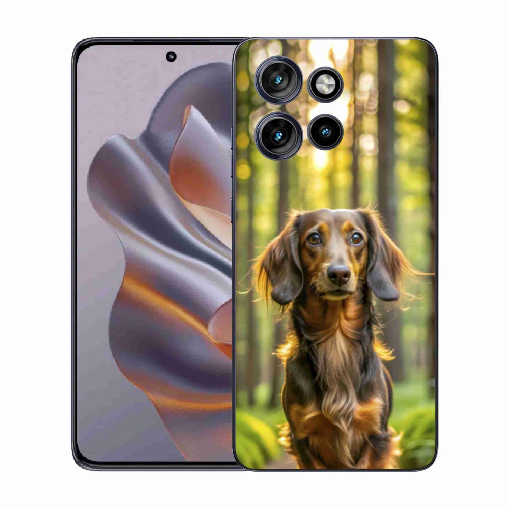 Gélový kryt mmCase na Motorola Edge 50 Neo - jazvečík 4