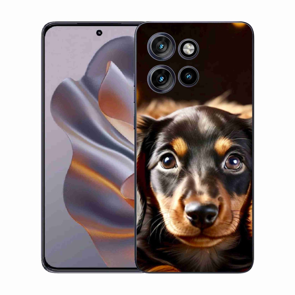 Gélový kryt mmCase na Motorola Edge 50 Neo - jazvečík