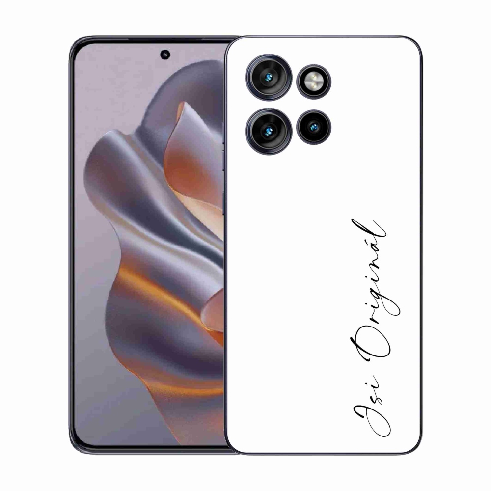 Gélový kryt mmCase na Motorola Edge 50 Neo - si originál biele pozadie