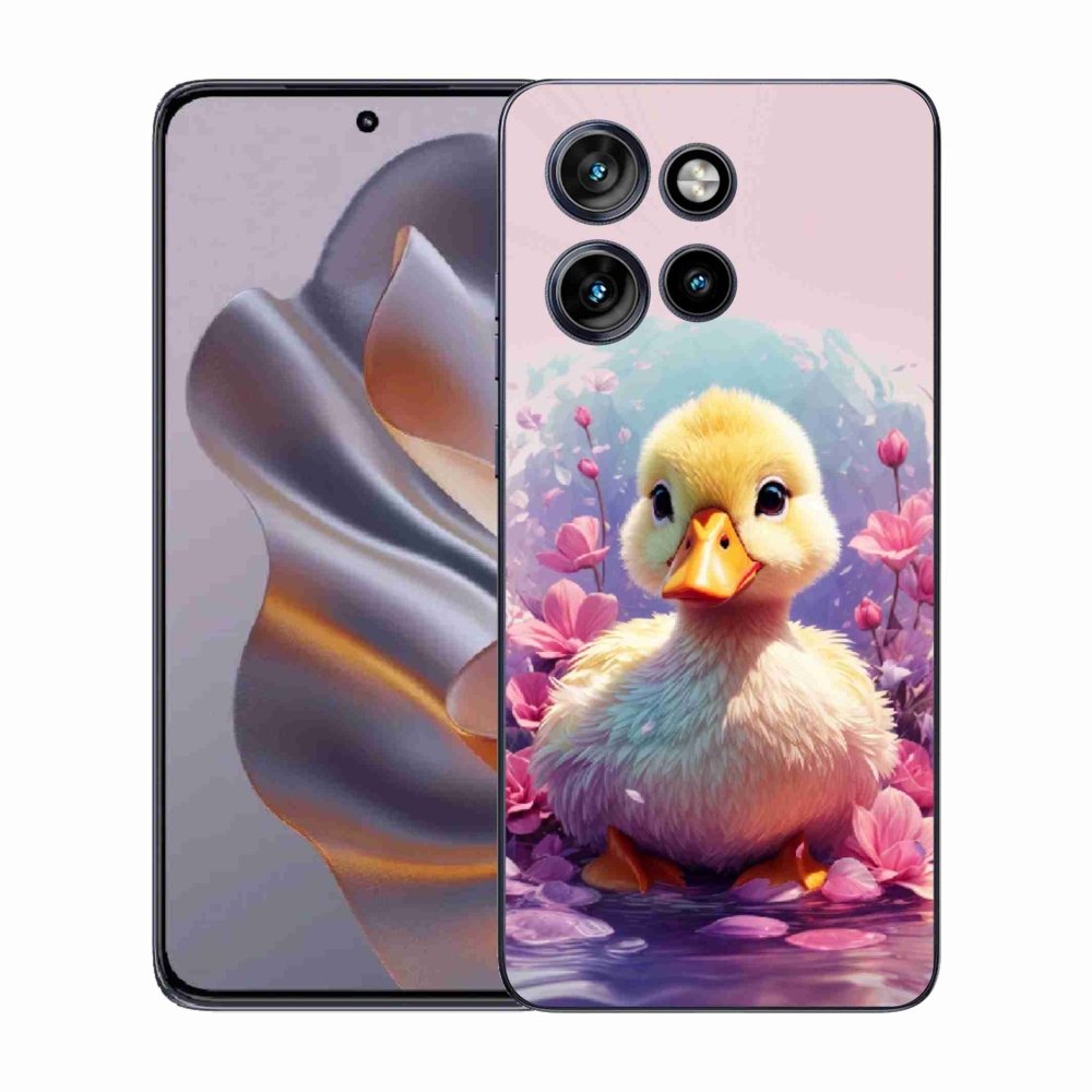 Gélový kryt mmCase na Motorola Edge 50 Neo - kačička