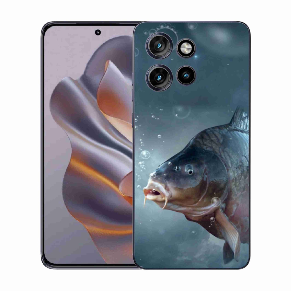 Gélový kryt mmCase na Motorola Edge 50 Neo - kapor a bublinky