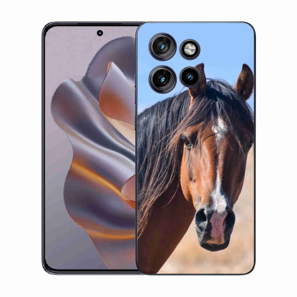 Gélový kryt mmCase na Motorola Edge 50 Neo - pokojný kôň