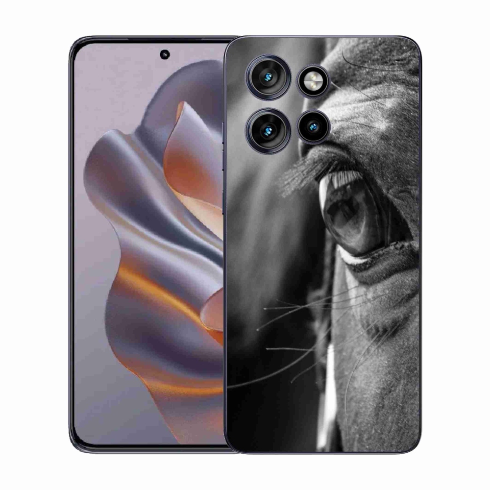 Gélový kryt mmCase na Motorola Edge 50 Neo - konský pohľad