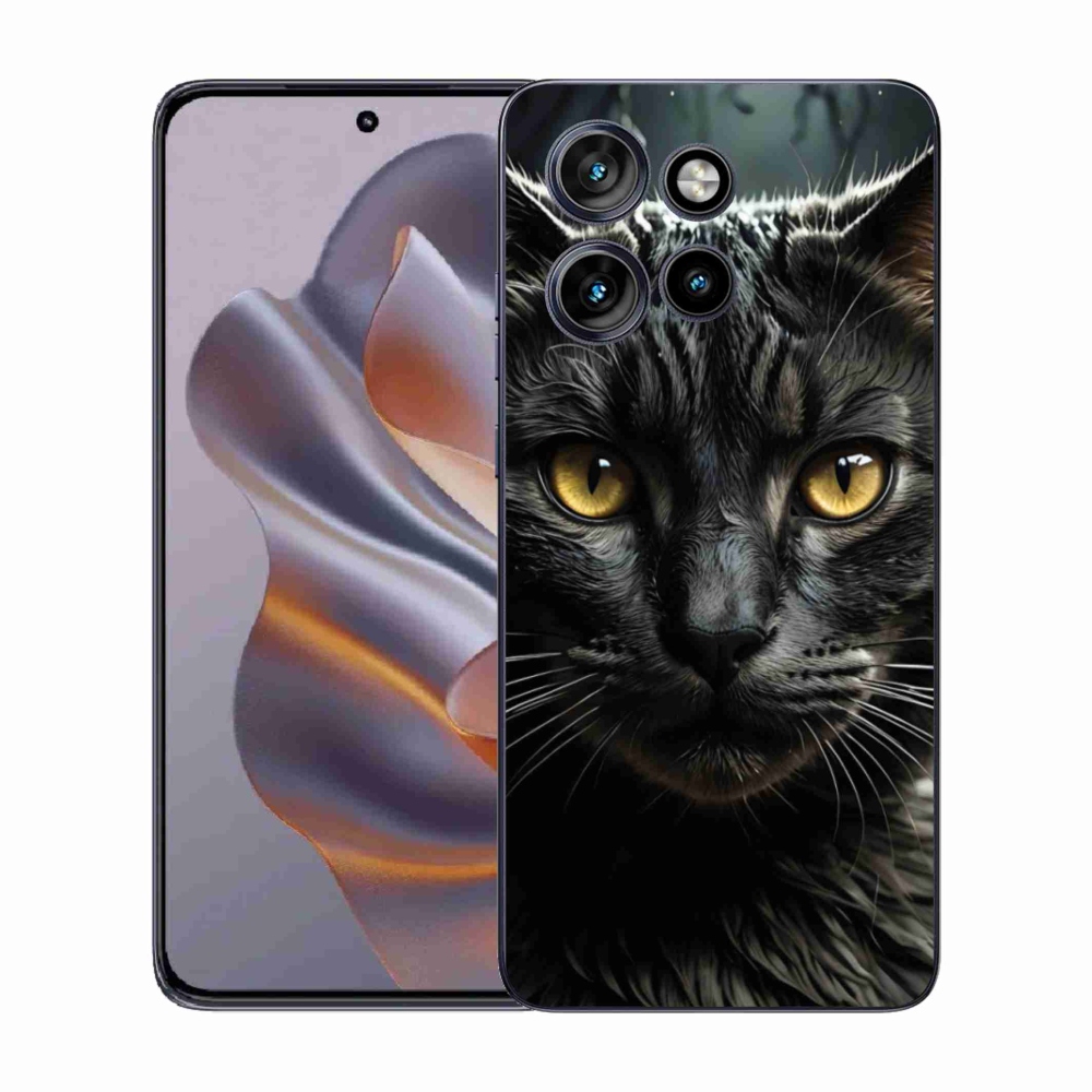 Gélový kryt mmCase na Motorola Edge 50 Neo - mačacie pohľad 3