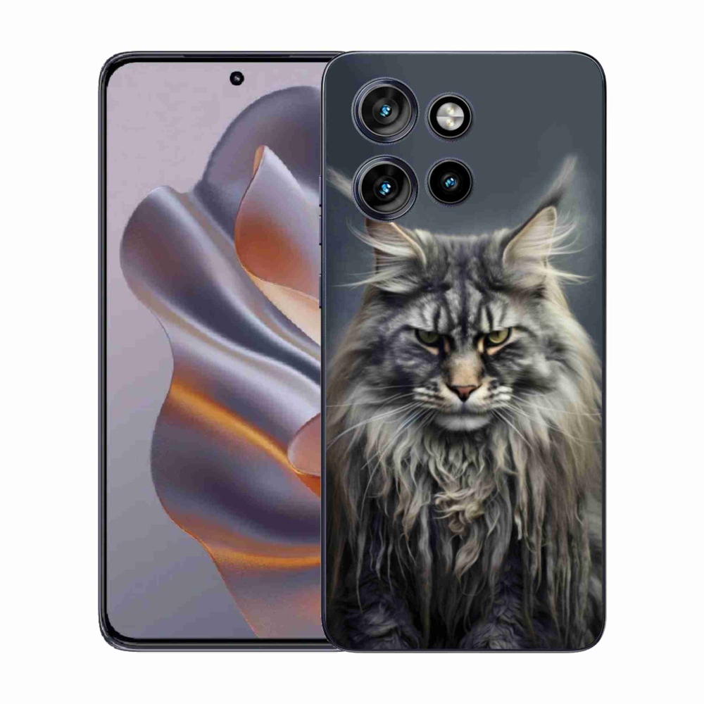 Gélový kryt mmCase na Motorola Edge 50 Neo - mačacie pohľad 4