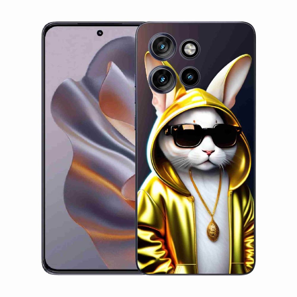 Gélový kryt mmCase na Motorola Edge 50 Neo - mačka boss