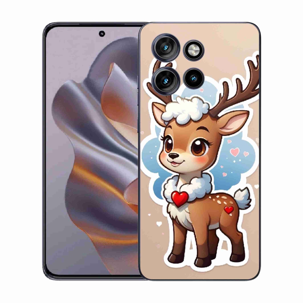 Gélový kryt mmCase na Motorola Edge 50 Neo - kreslený sob