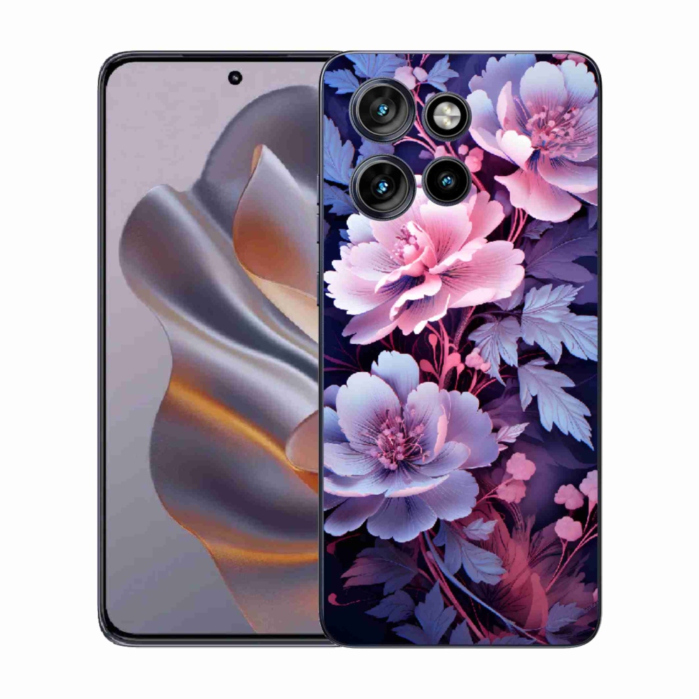 Gélový kryt mmCase na Motorola Edge 50 Neo - kvety 11