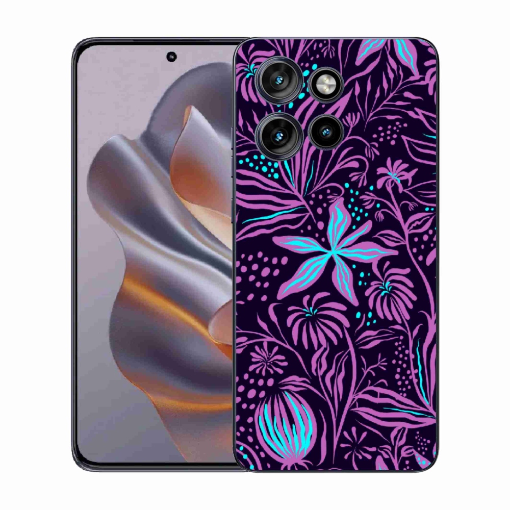 Gélový kryt mmCase na Motorola Edge 50 Neo - kvety 2