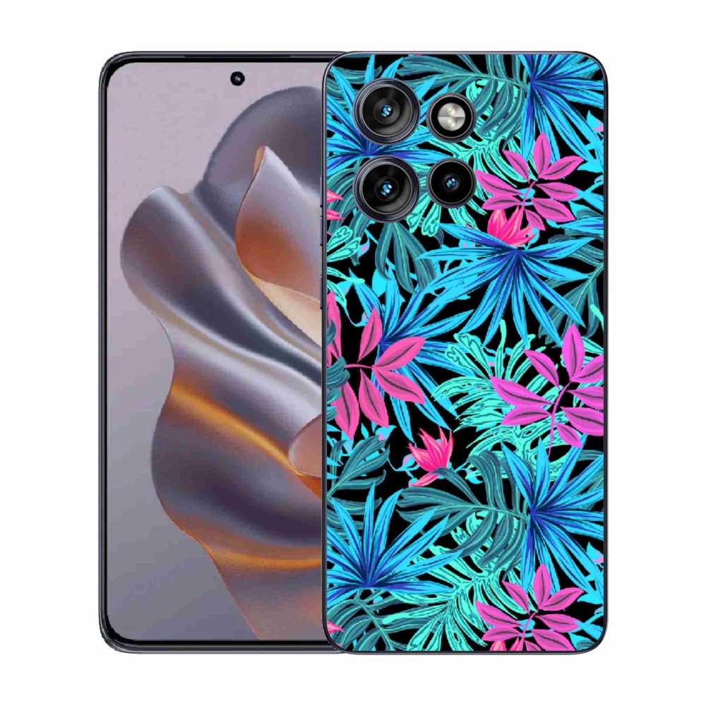 Gélový kryt mmCase na Motorola Edge 50 Neo - kvety 3