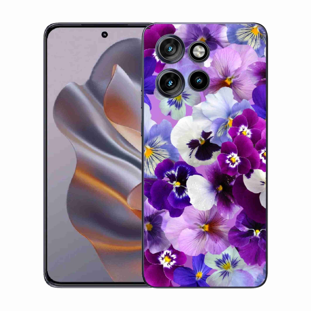 Gélový kryt mmCase na Motorola Edge 50 Neo - kvety 9